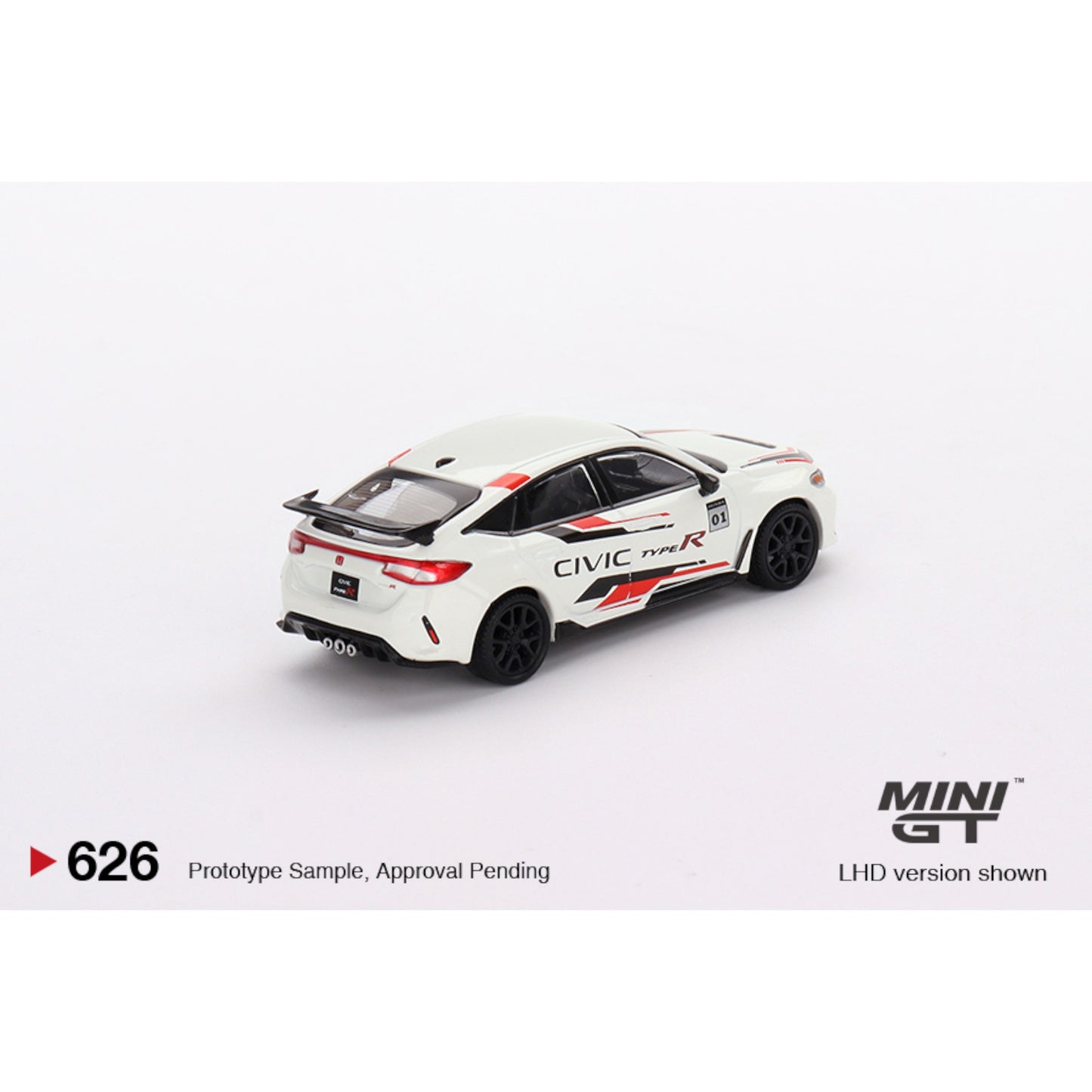 Mini GT - Honda Civic Type R 2023 Honda Thanks Day Vietnam - MGT00626 (LHD) - 1:64