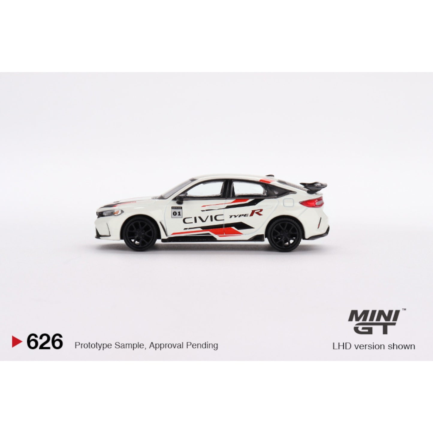 Mini GT - Honda Civic Type R 2023 Honda Thanks Day Vietnam - MGT00626 (LHD) - 1:64