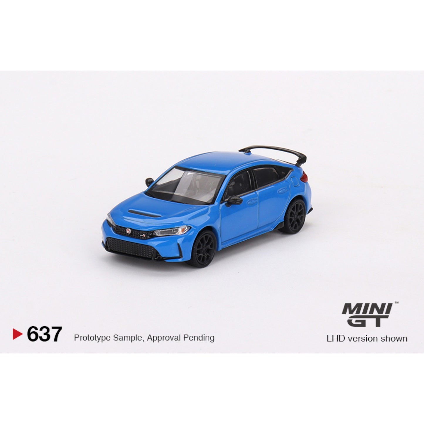 Mini GT - Honda Civic Type R Boost Blue Pearl 2023 - MGT00637 (LHD) - 1:64