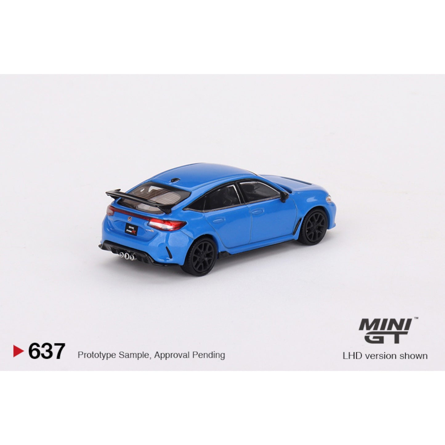 Mini GT - Honda Civic Type R Boost Blue Pearl 2023 - MGT00637 (LHD) - 1:64