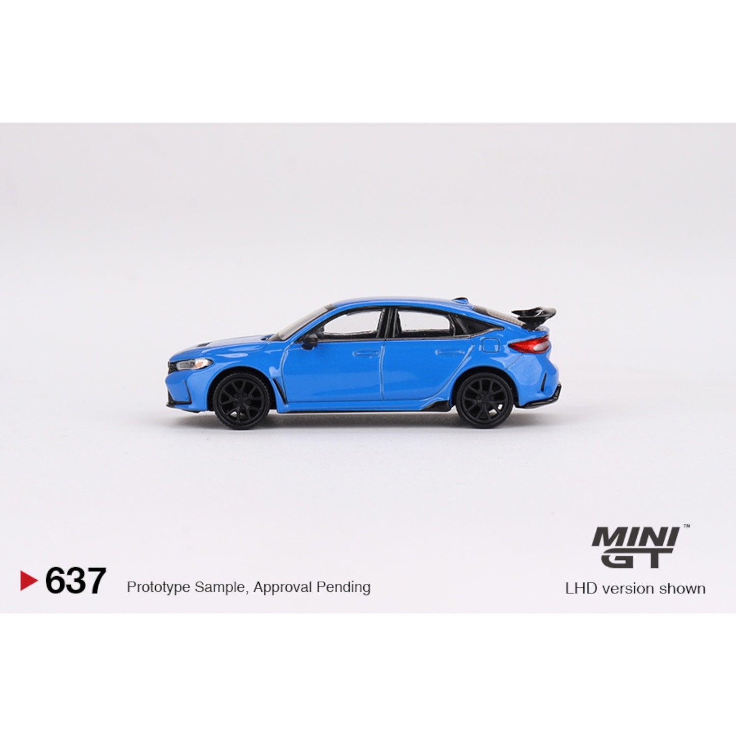 Mini GT - Honda Civic Type R Boost Blue Pearl 2023 - MGT00637 (LHD) - 1:64