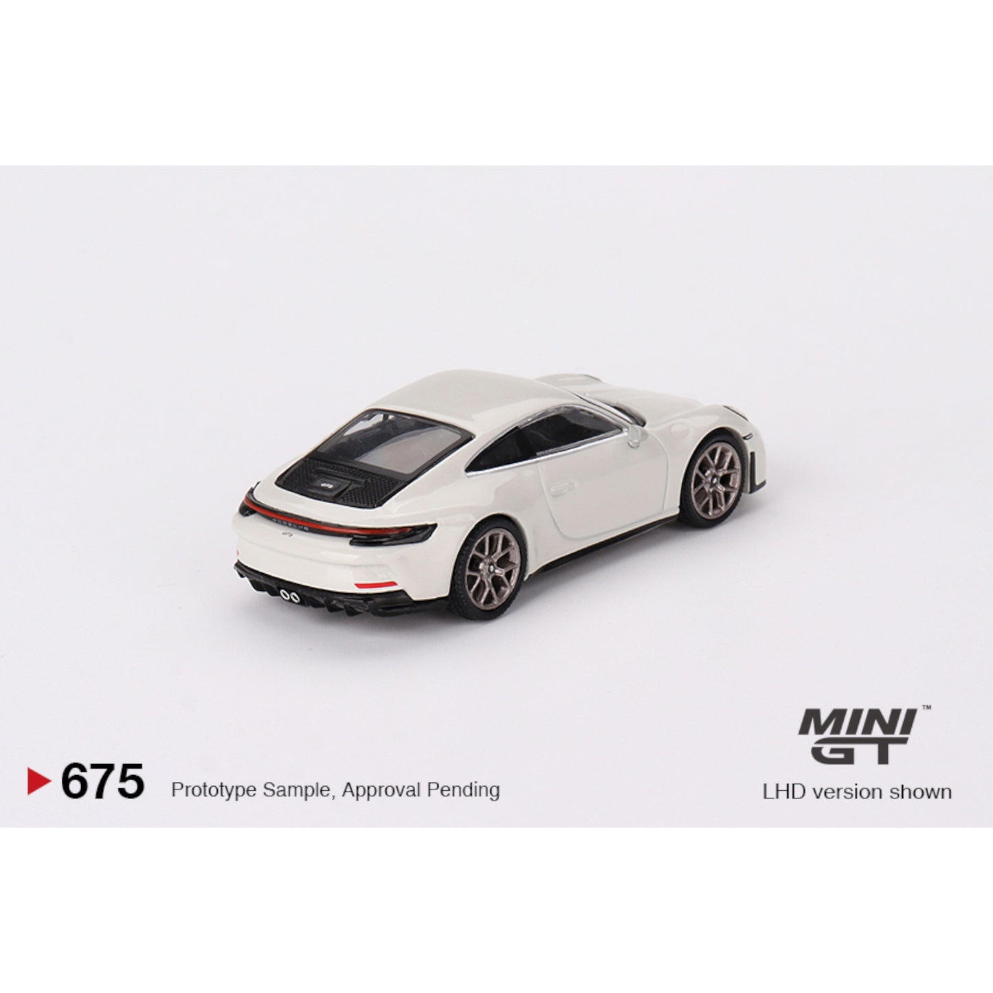 Mini GT - PORSCHE 911 (992) GT3 TOURING, GREY - MGT00675 (LHD) - 1:64
