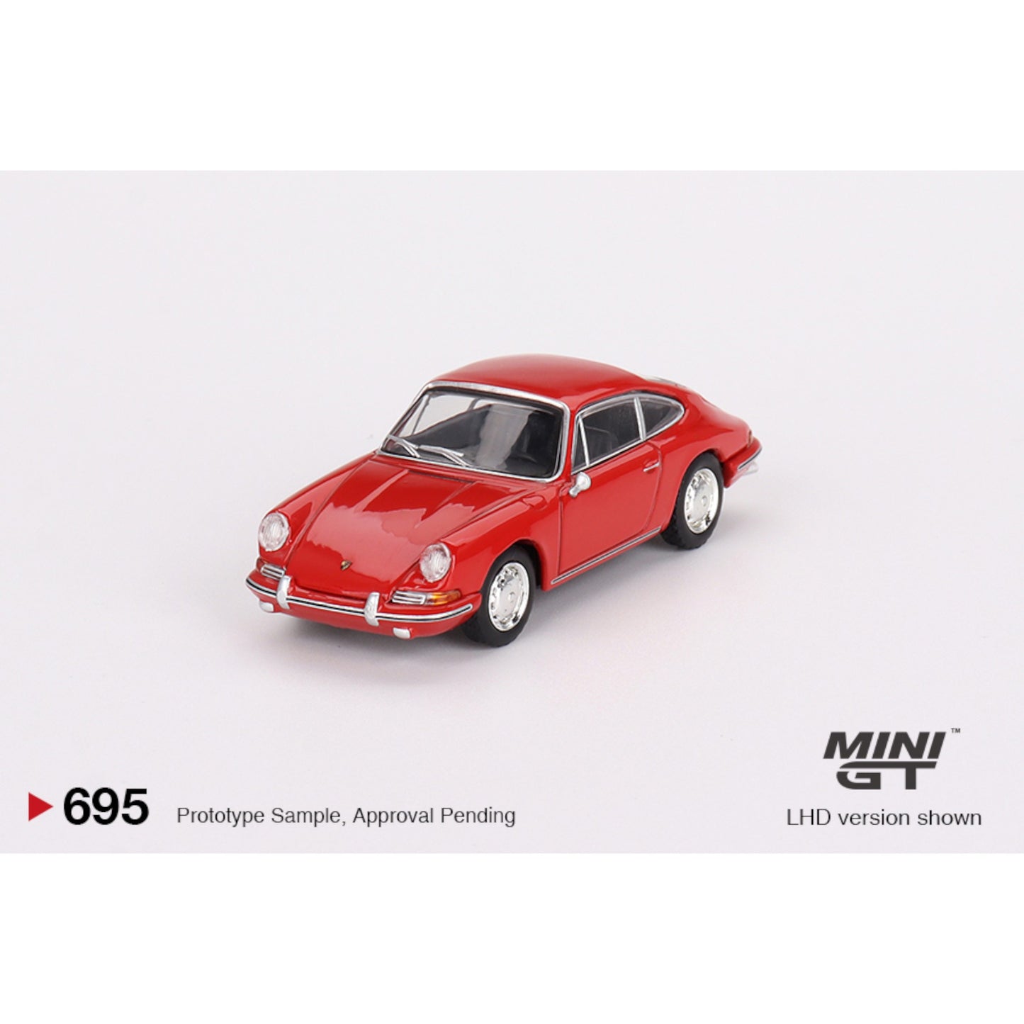 Mini GT - Porsche 901 1963 Signal Red - MGT00695 (LHD) - 1:64