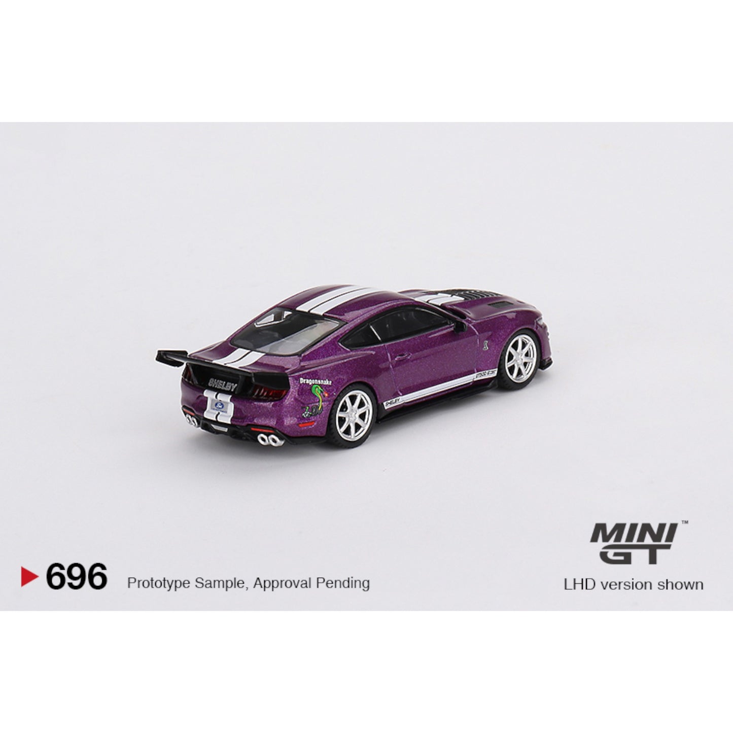 Mini GT - 2023 Shelby GT500 Dragon Snake Concept, purple - MGT00696 (LHD) - 1:64