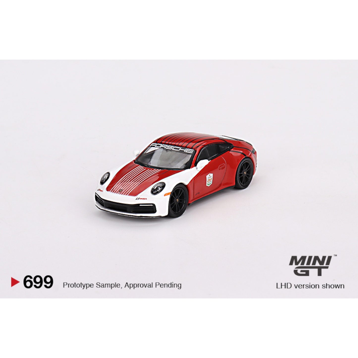 Mini GT - 2023 Porsche 911 (992) Carrera S Safety Car - MGT00699 (LHD) - 1:64
