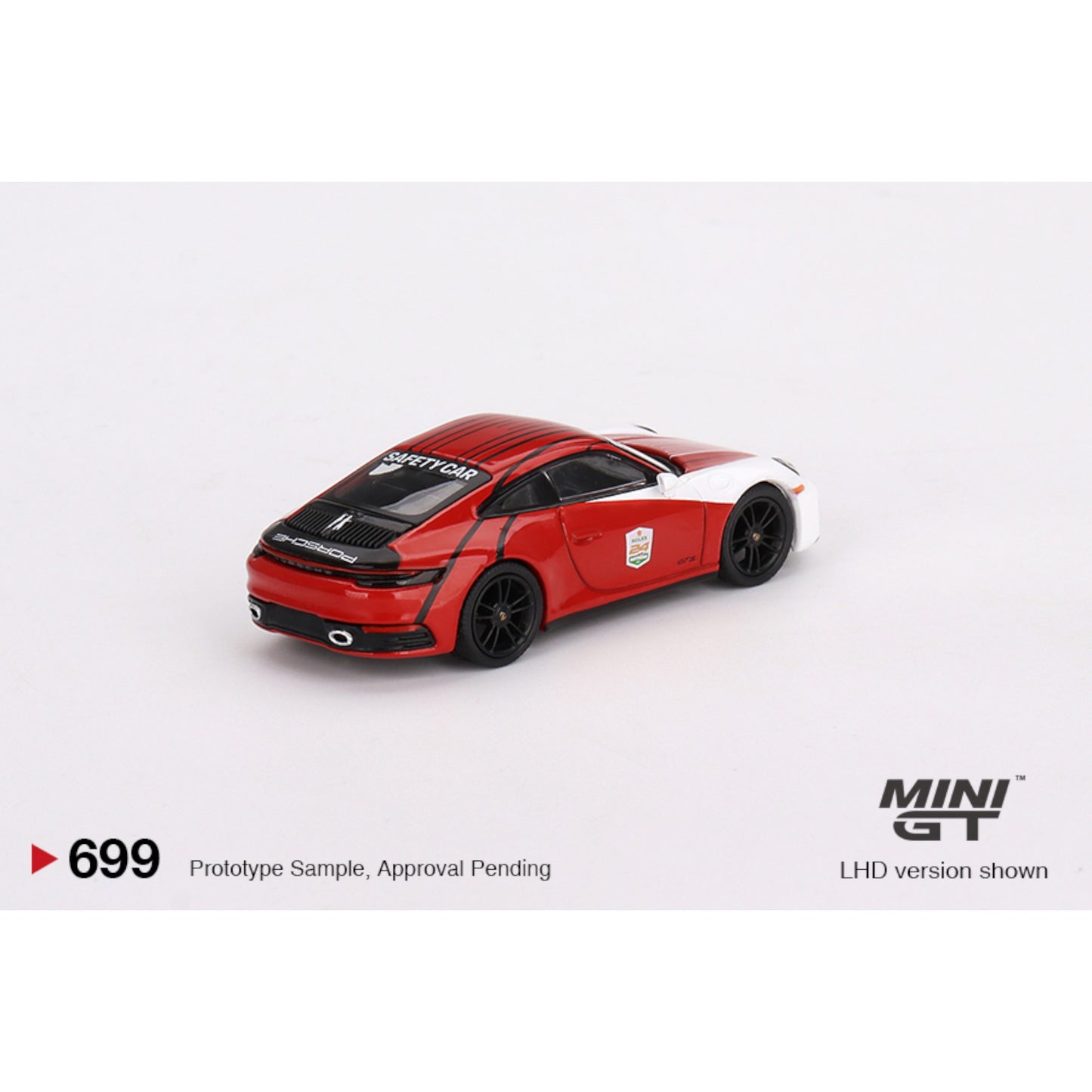 Mini GT - 2023 Porsche 911 (992) Carrera S Safety Car - MGT00699 (LHD) - 1:64