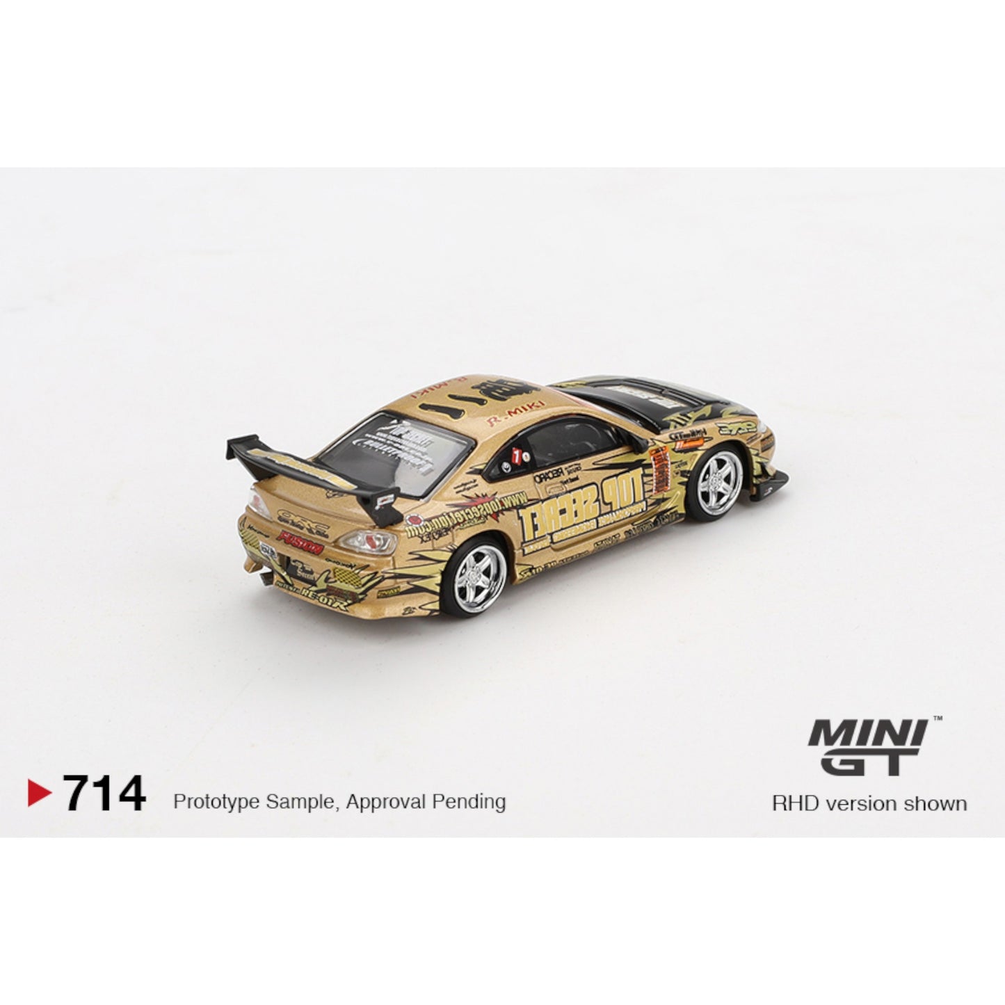 Mini GT - Pre-Order - Nissan Silvia (S15) Top Secret D1GP - MGT00714 (RHD)