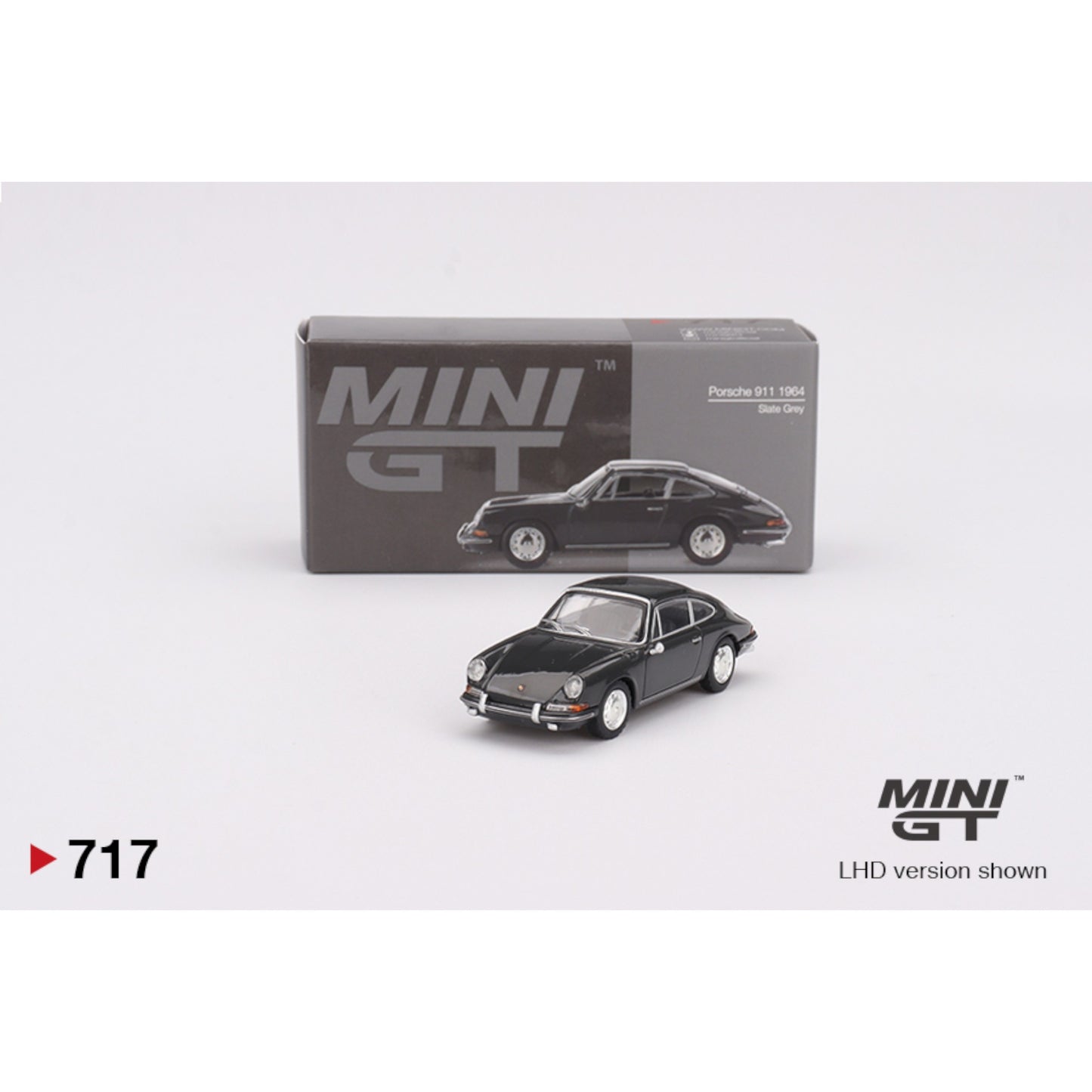Mini GT - 1964 Porsche 911 (901) slate grey - MGT00717 (LHD) - 1:64