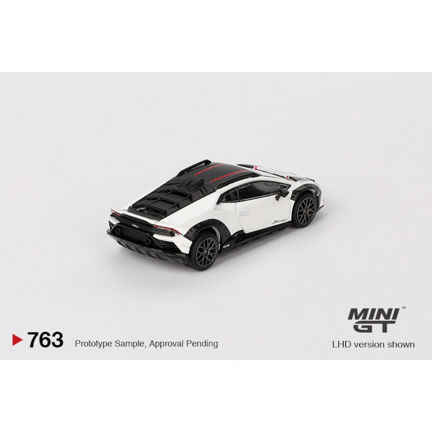 Mini GT - Lamborghini Huracán Sterrato Bianco Asopo - MGT00763 (LHD) - 1:64
