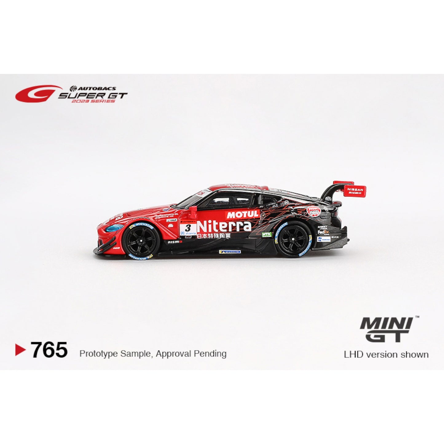 Mini GT - Nissan Z GT500 #23 "MOTUL AUTECH Z" NISMO 2023 SUPER GT SERIES - MGT00765