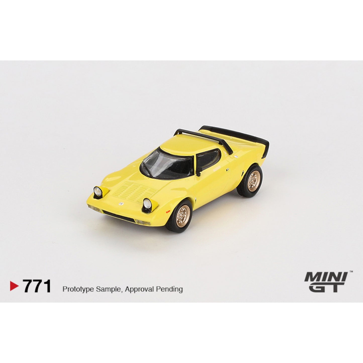 Mini GT - Lancia Stratos HF Stradale Giallo Fly - MGT00771 (LHD) - 1:64