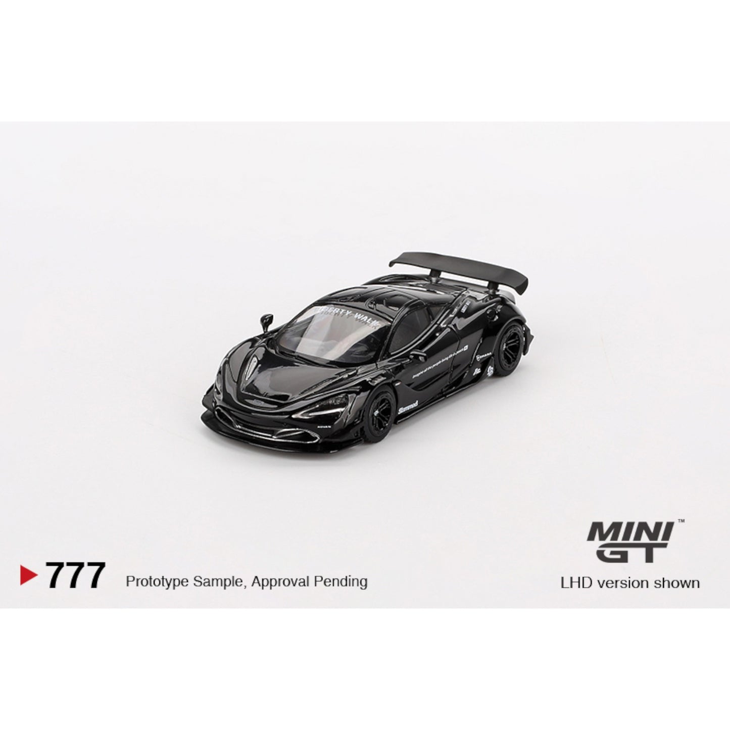 Mini GT - McLaren 720S LB★Works Black - MGT00777 (LHD) - 1:64