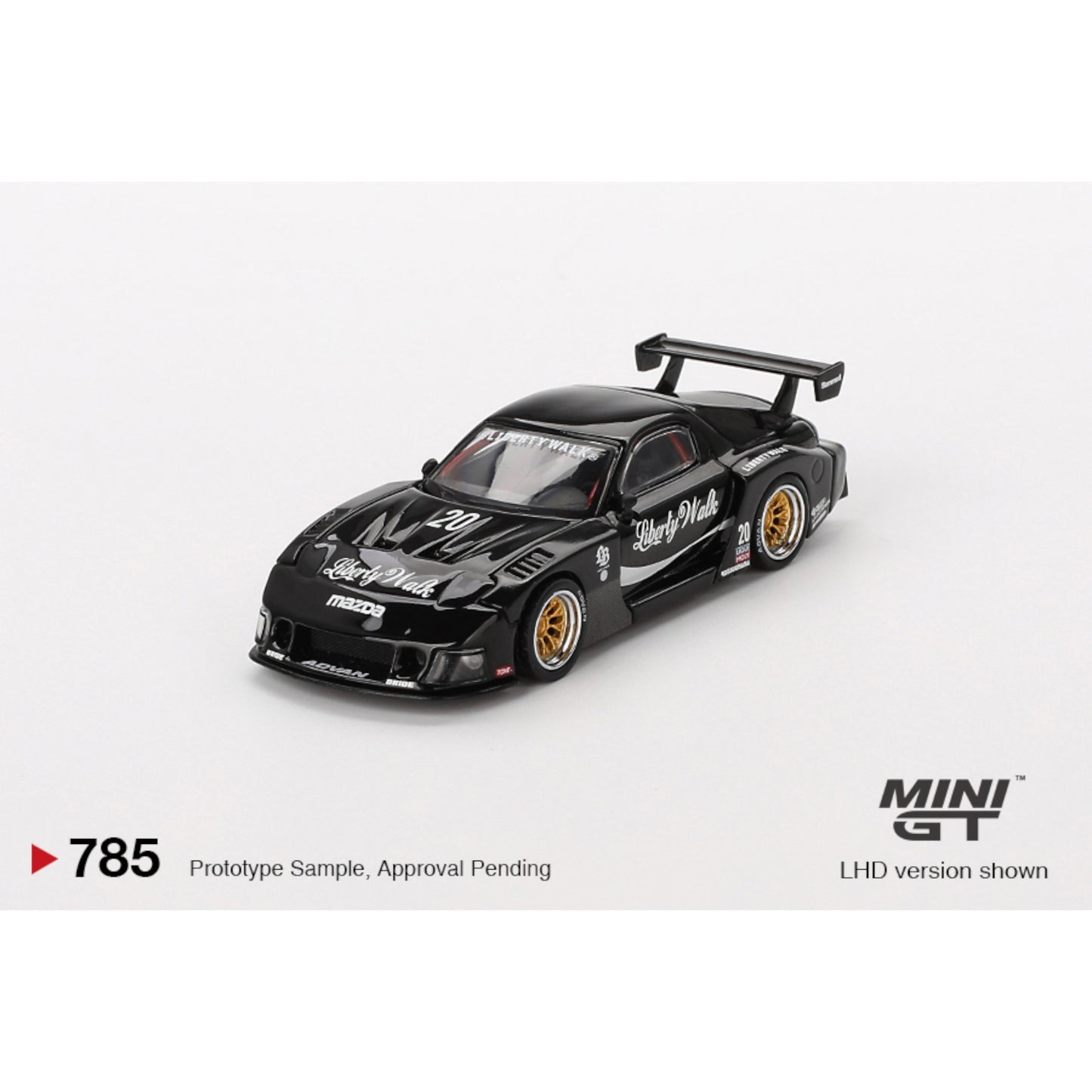 Mini GT - 2023 Mazda RX-7 LB Super Silhouette, black - MGT00785 (LHD) - 1:64