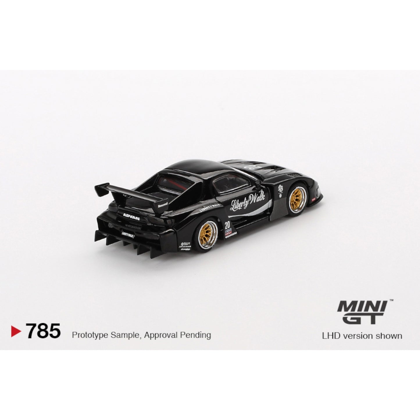 Mini GT - 2023 Mazda RX-7 LB Super Silhouette, black - MGT00785 (LHD) - 1:64
