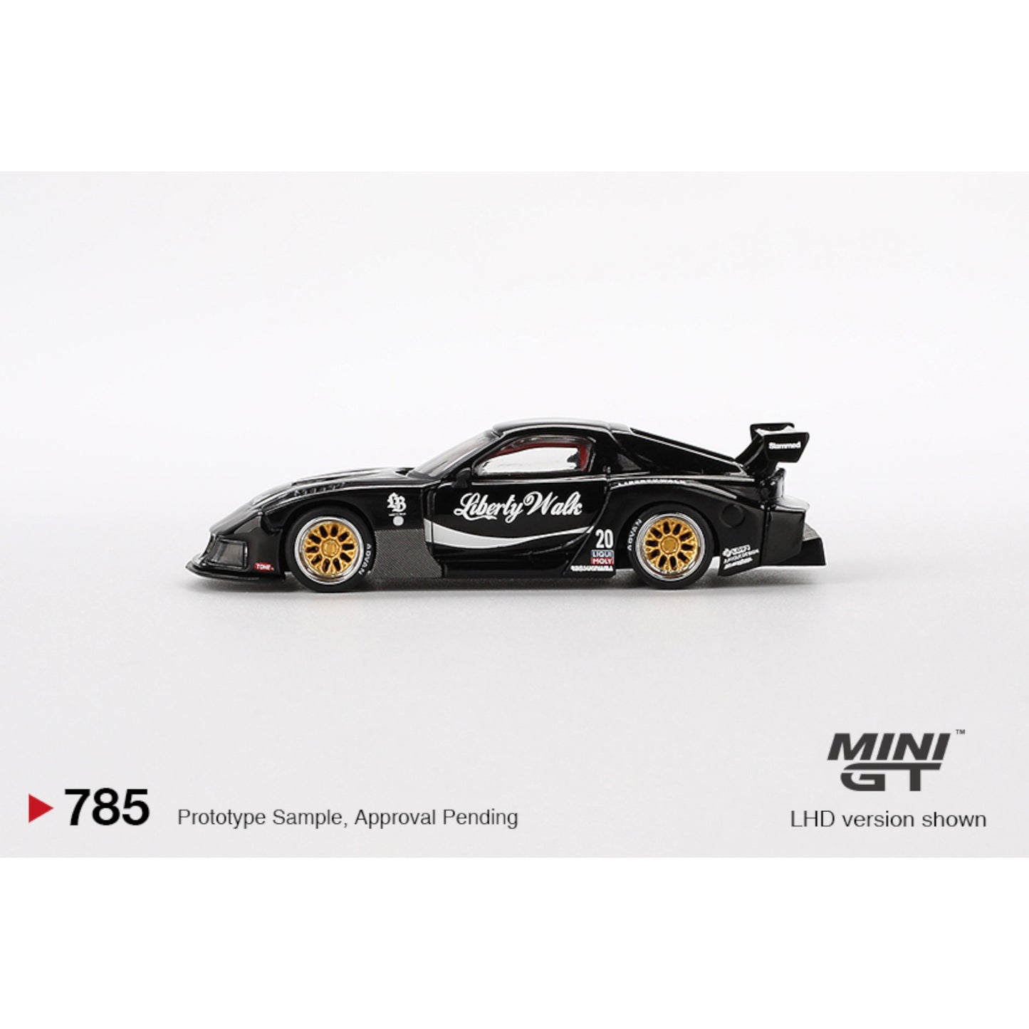 Mini GT - 2023 Mazda RX-7 LB Super Silhouette, black - MGT00785 (LHD) - 1:64