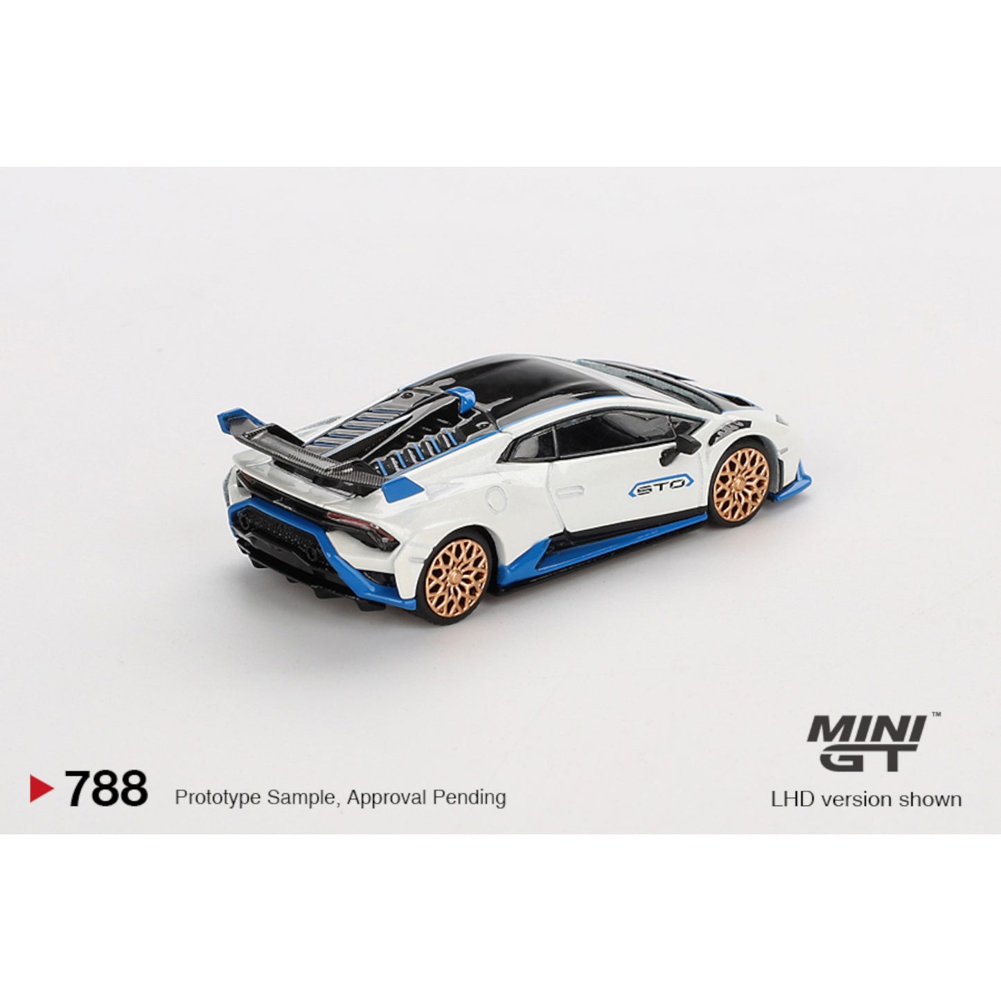 Mini GT - Lamborghini Huracán STO Bianco Asopo - MGT00788 (LHD)