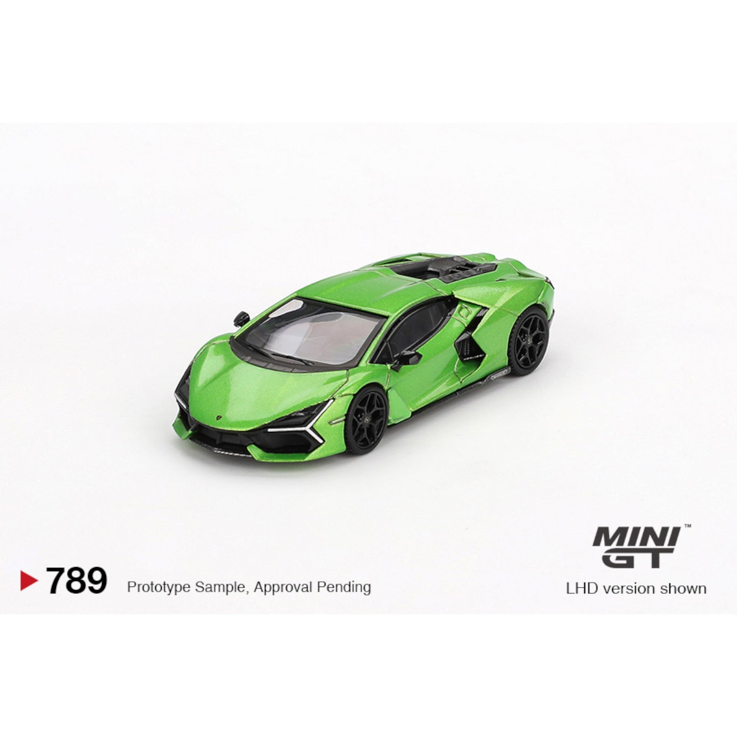 Mini GT - Lamborghini Revuelto Verde Selvans - MGT00789 (LHD) - 1:64