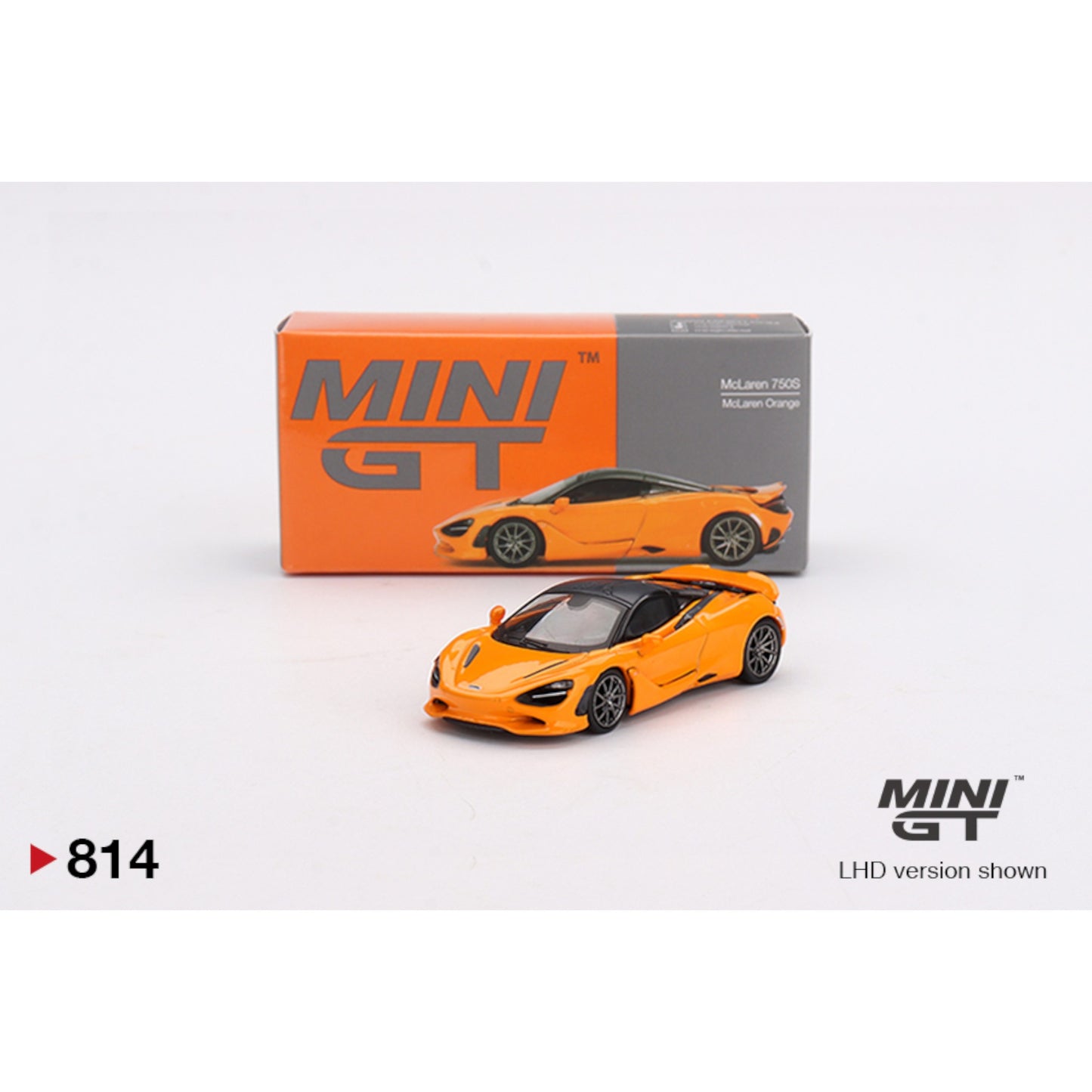 Mini GT - McLaren 750S McLaren Orange - MGT00814 (LHD)