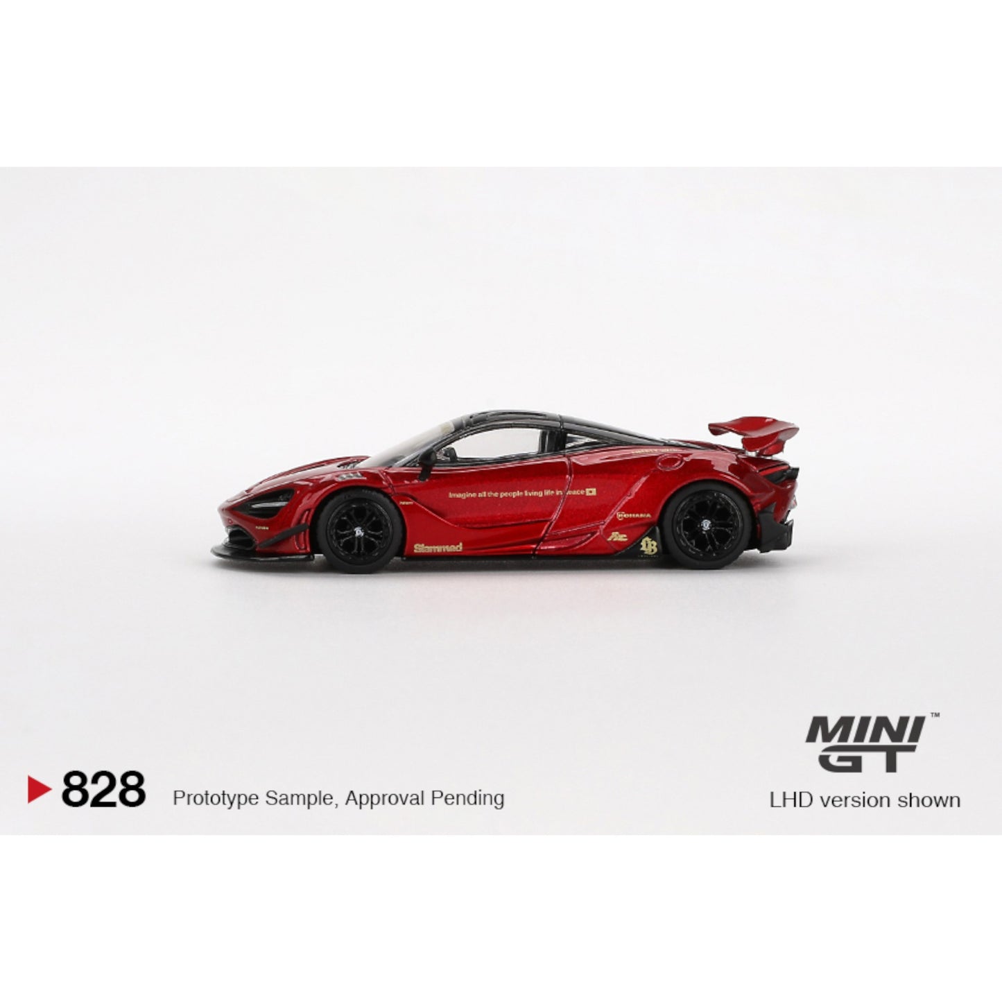 Mini GT - Pre-Order - McLaren 720S LB★Works Gem Red - MGT00828 (LHD)