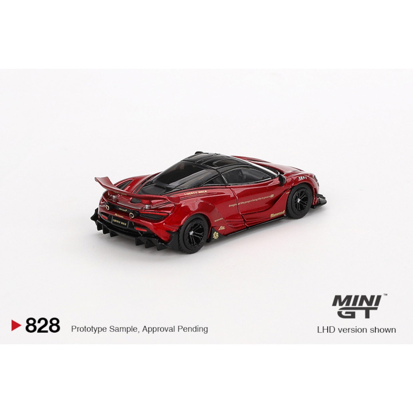 Mini GT - Pre-Order - McLaren 720S LB★Works Gem Red - MGT00828 (LHD)