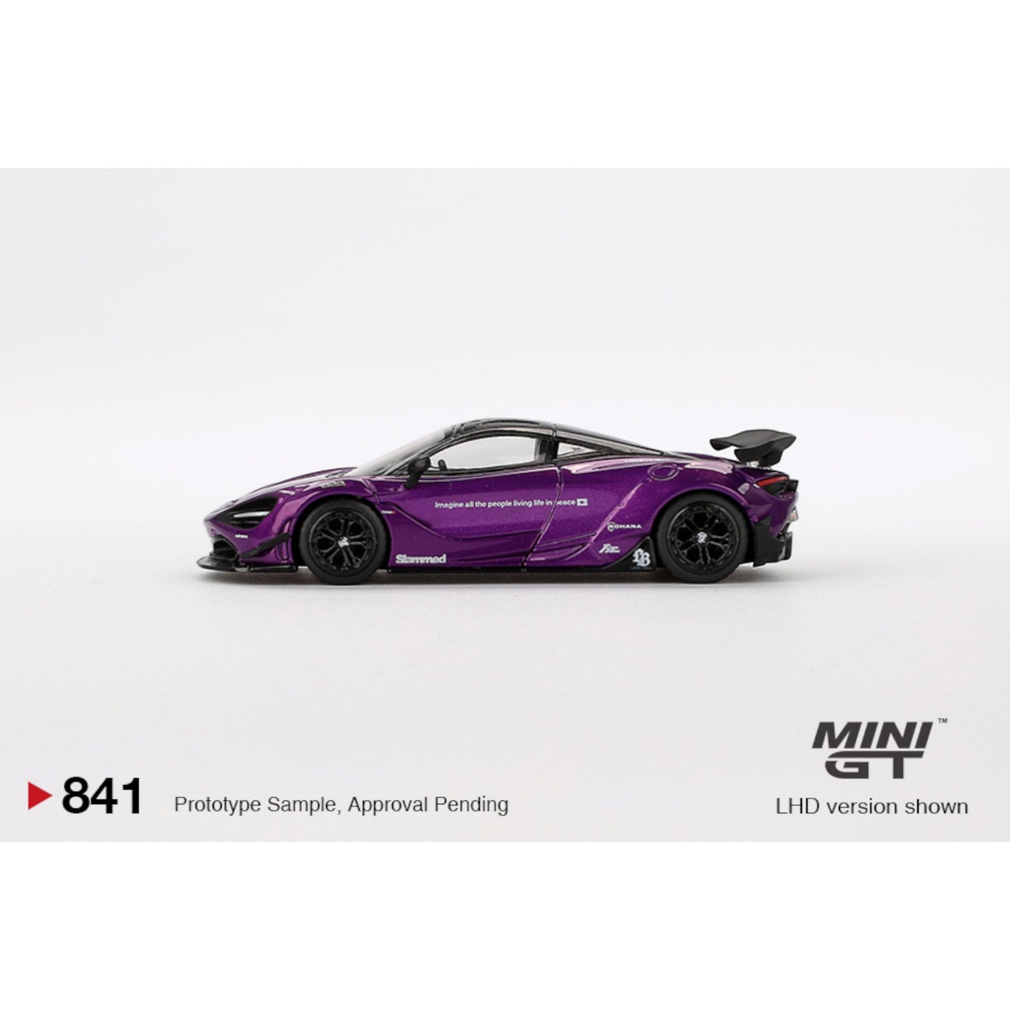 Mini GT - McLaren 720S LB★Works Purple - MGT00841 (LHD)