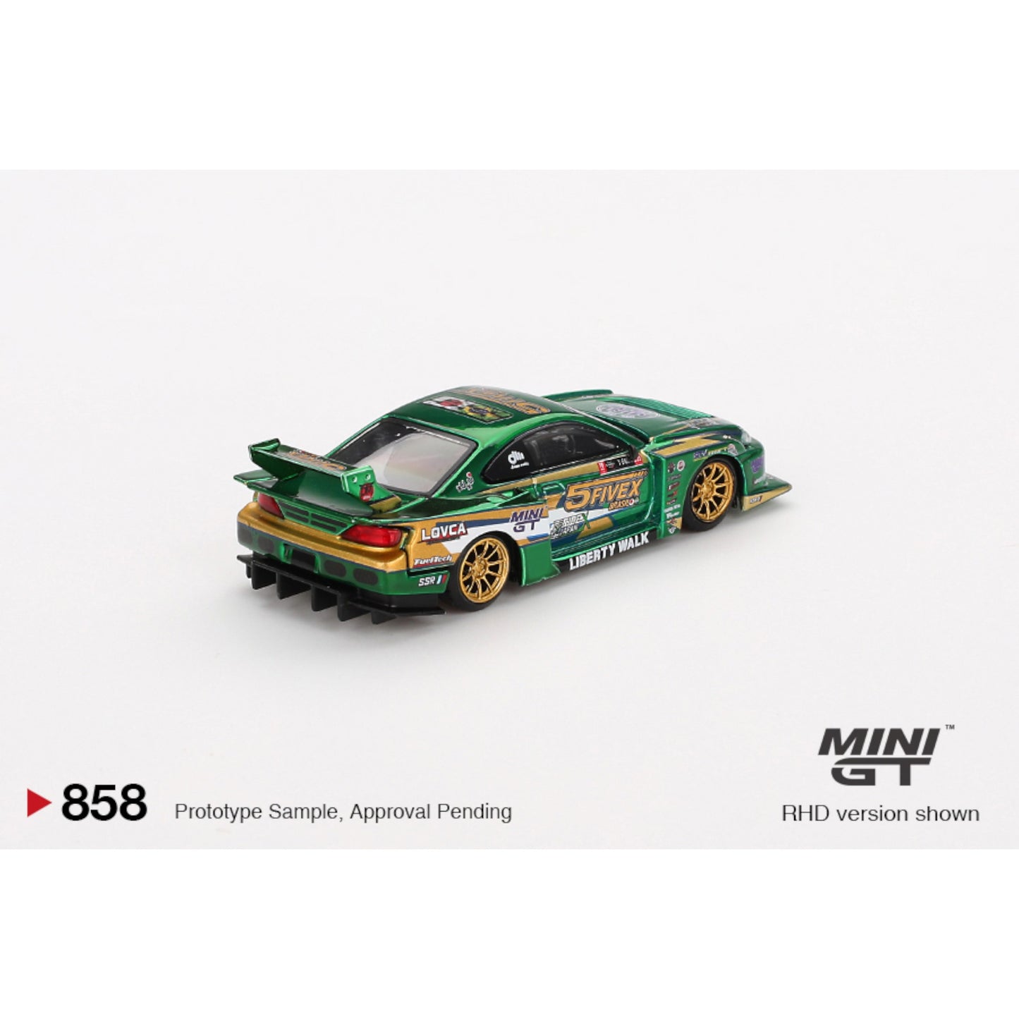 Mini GT - Nissan LB-Super Silhouette S15 SILVIA LBWK 2024 Fausto Racing - MGT00858 (RHD)