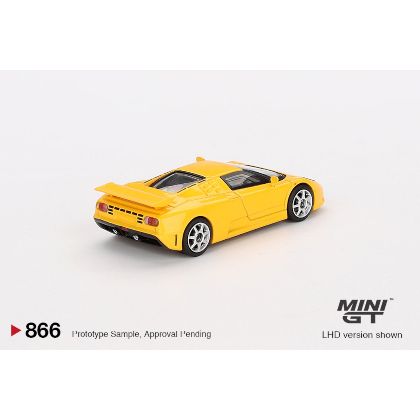 Mini GT - Bugatti EB110 Super Sport Giallo Bugatti - MGT00866 (LHD) - 1:64