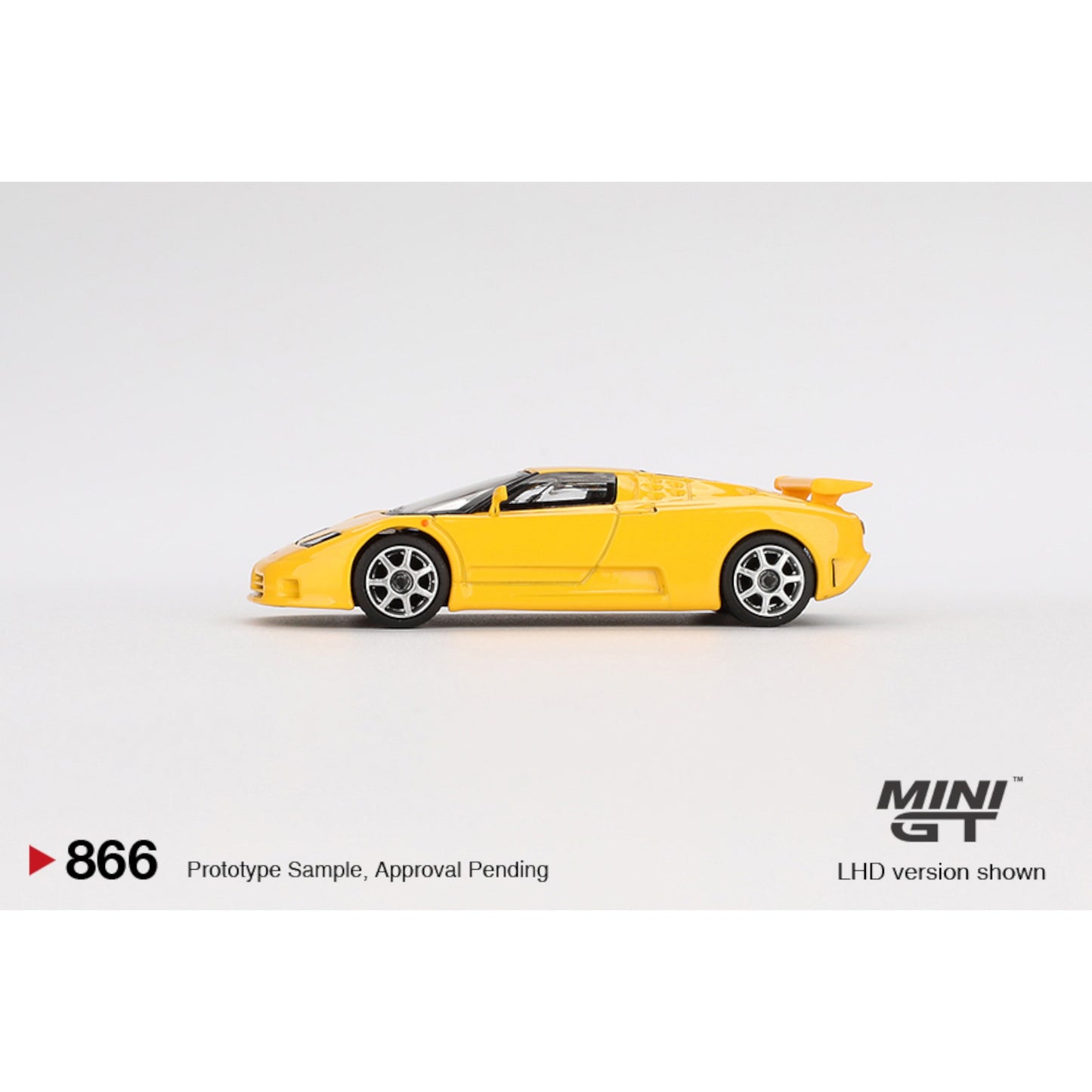 Mini GT - Bugatti EB110 Super Sport Giallo Bugatti - MGT00866 (LHD) - 1:64