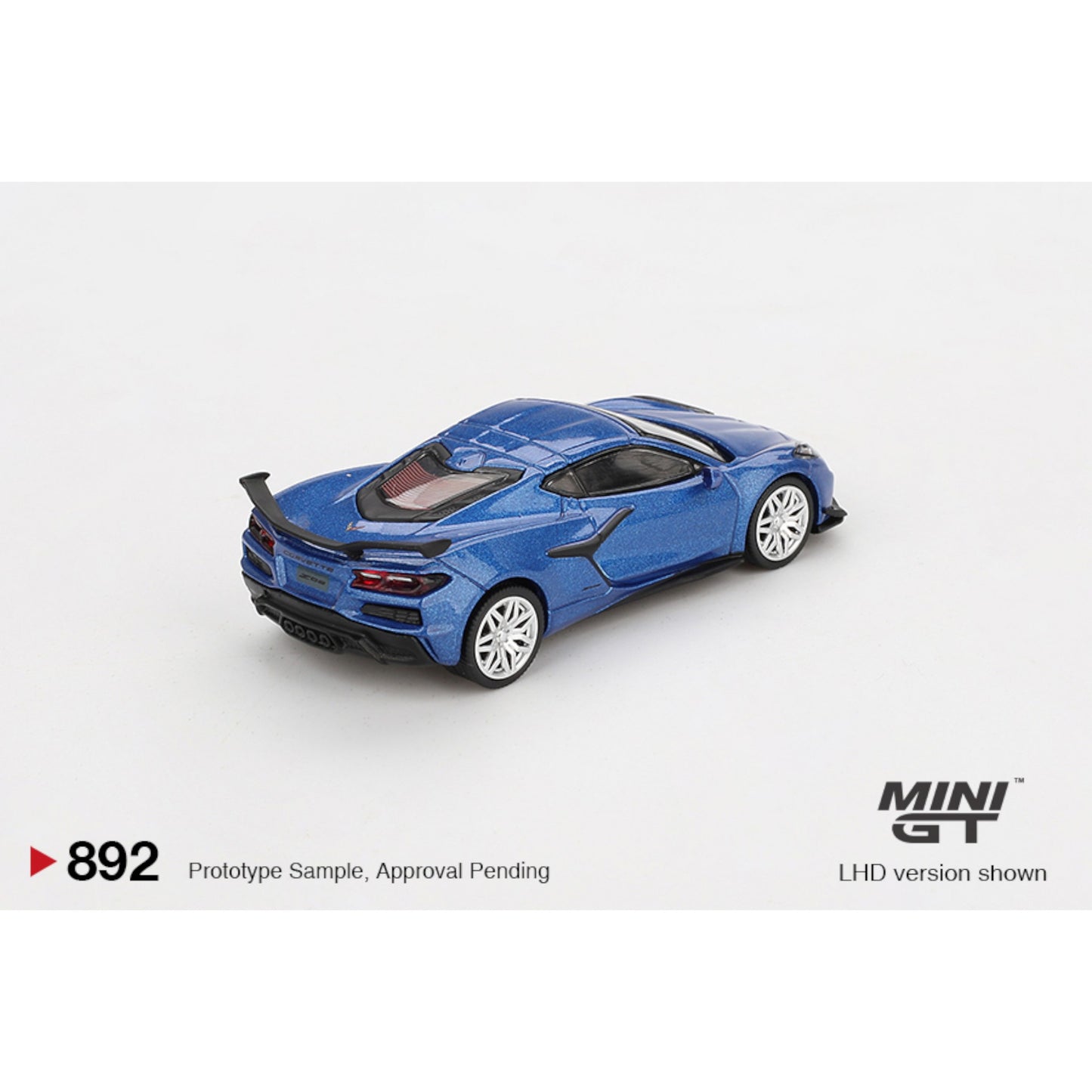 Mini GT - Pre-Order - Chevrolet Corvette Z06 2023 Elkhart Lake Blue Metallic - MGT00892 (LHD)