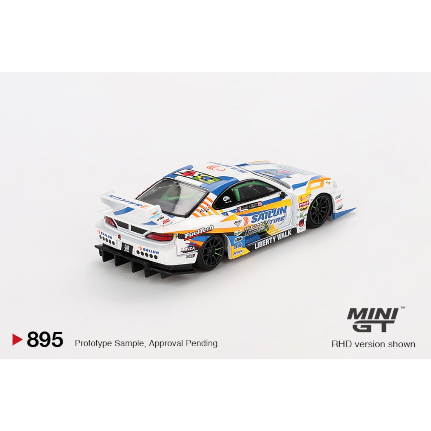 Mini GT - Nissan LB-Super Silhouette S15 SILVIA #555 2023 Formula Drift Japan - MGT00895 (RHD)