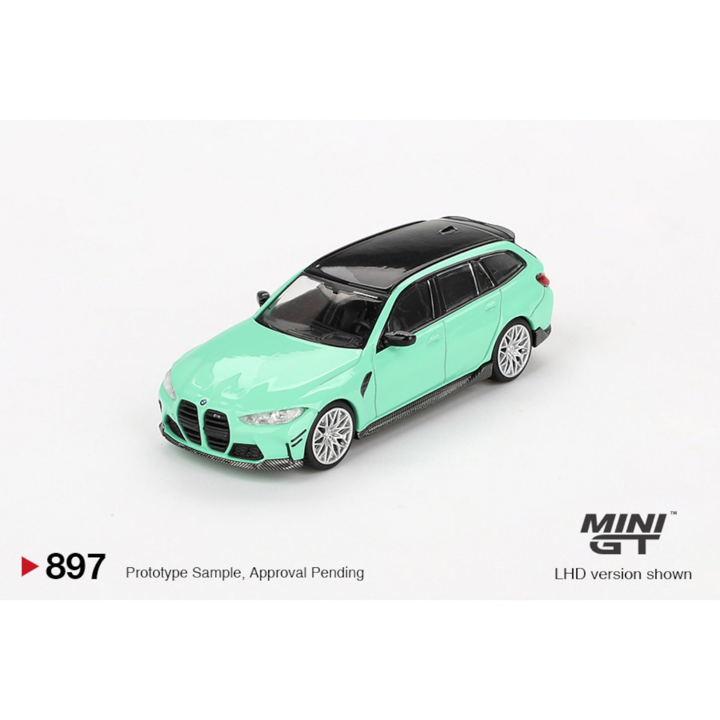 Mini GT - Pre-Order - BMW M3 M Performance Touring Mint Green - MGT00897 (LHD)