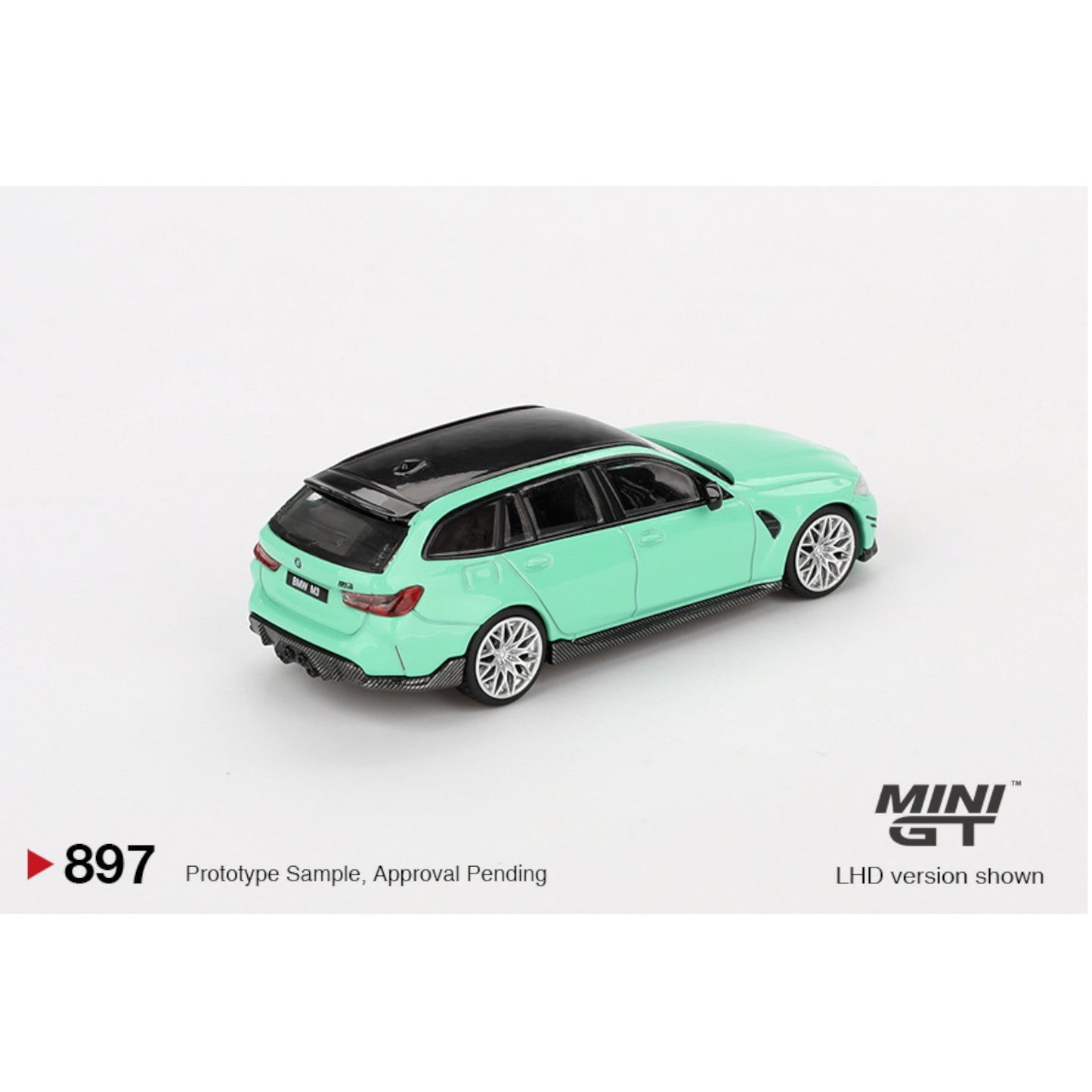 Mini GT - Pre-Order - BMW M3 M Performance Touring Mint Green - MGT00897 (LHD)
