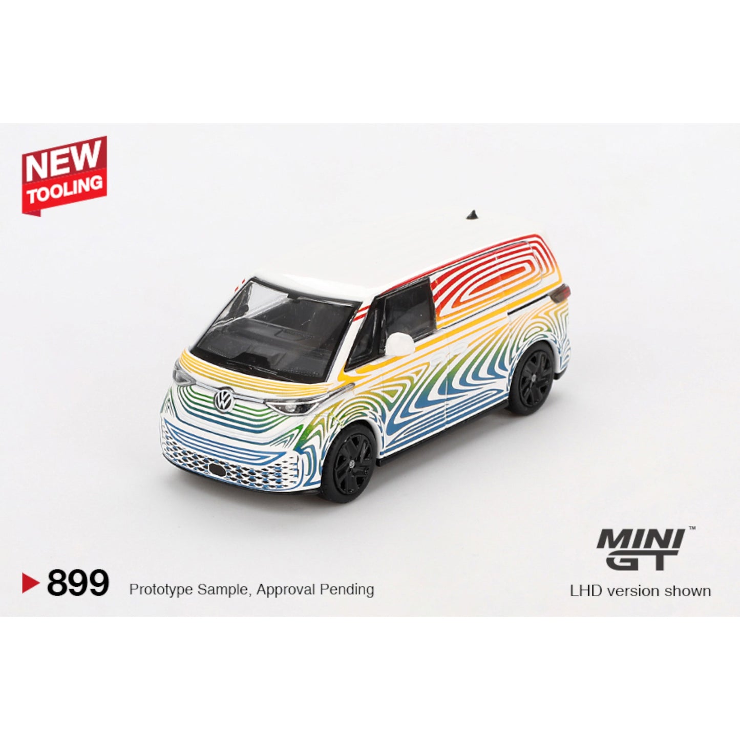 Mini GT - Volkswagen ID. Buzz Prototype "Rainbow" - MGT00899 (LHD)