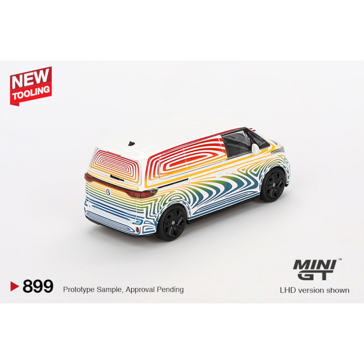 Mini GT - Volkswagen ID. Buzz Prototype "Rainbow" - MGT00899 (LHD)