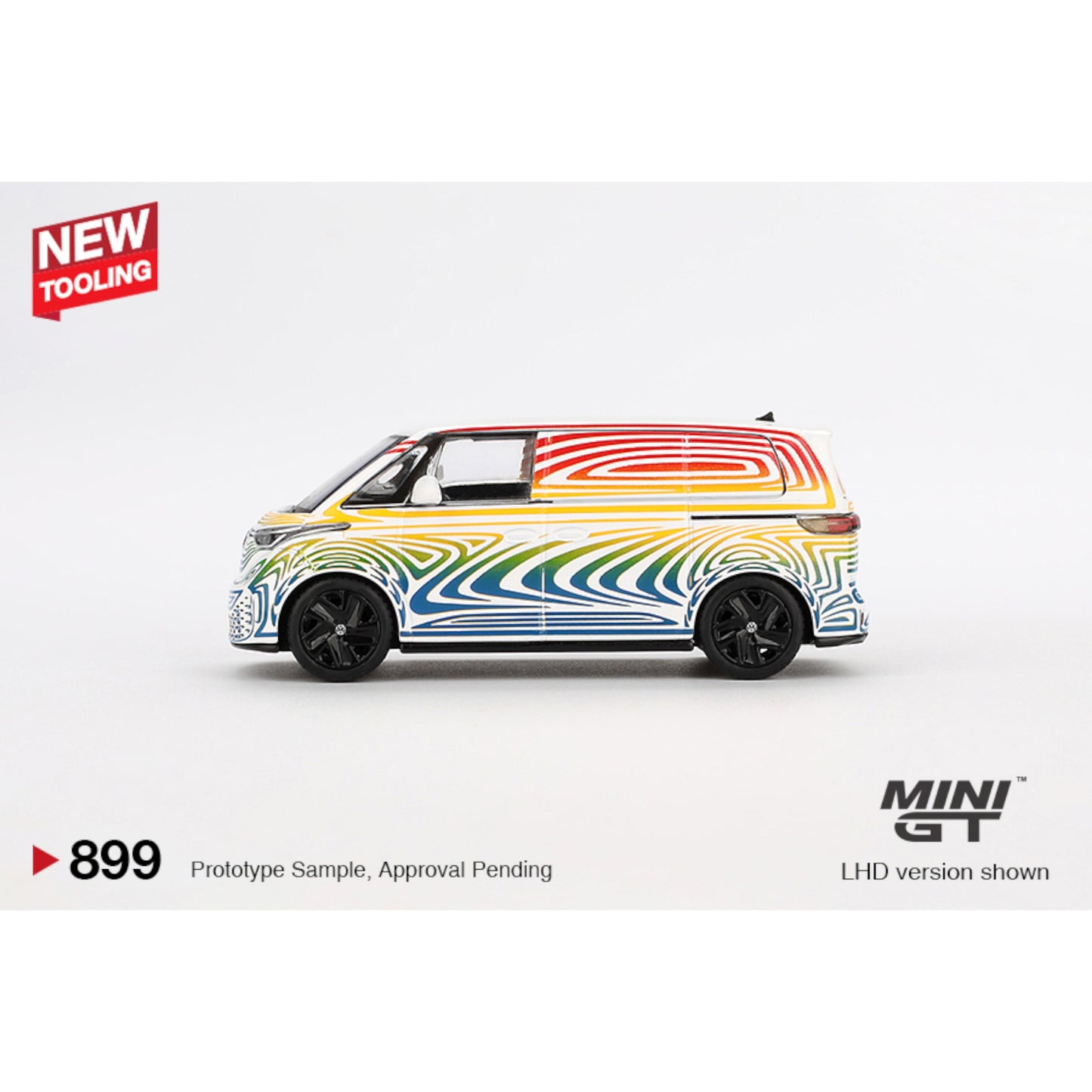 Mini GT - Volkswagen ID. Buzz Prototype "Rainbow" - MGT00899 (LHD)