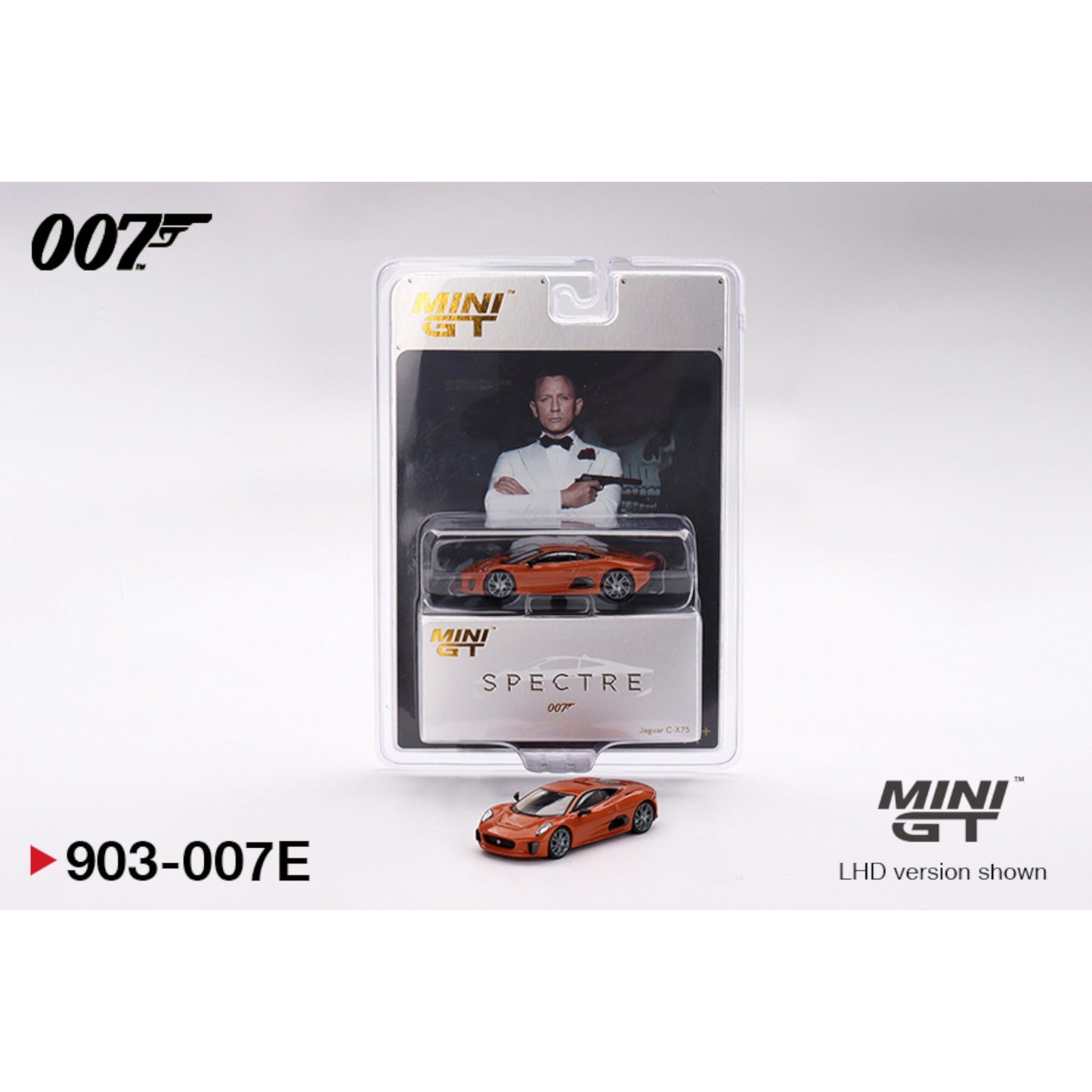 Mini GT - James Bond - Jaguar C-X75 "SPECTRE" / English Blister Packaging - MGT00903-007E (LHD)