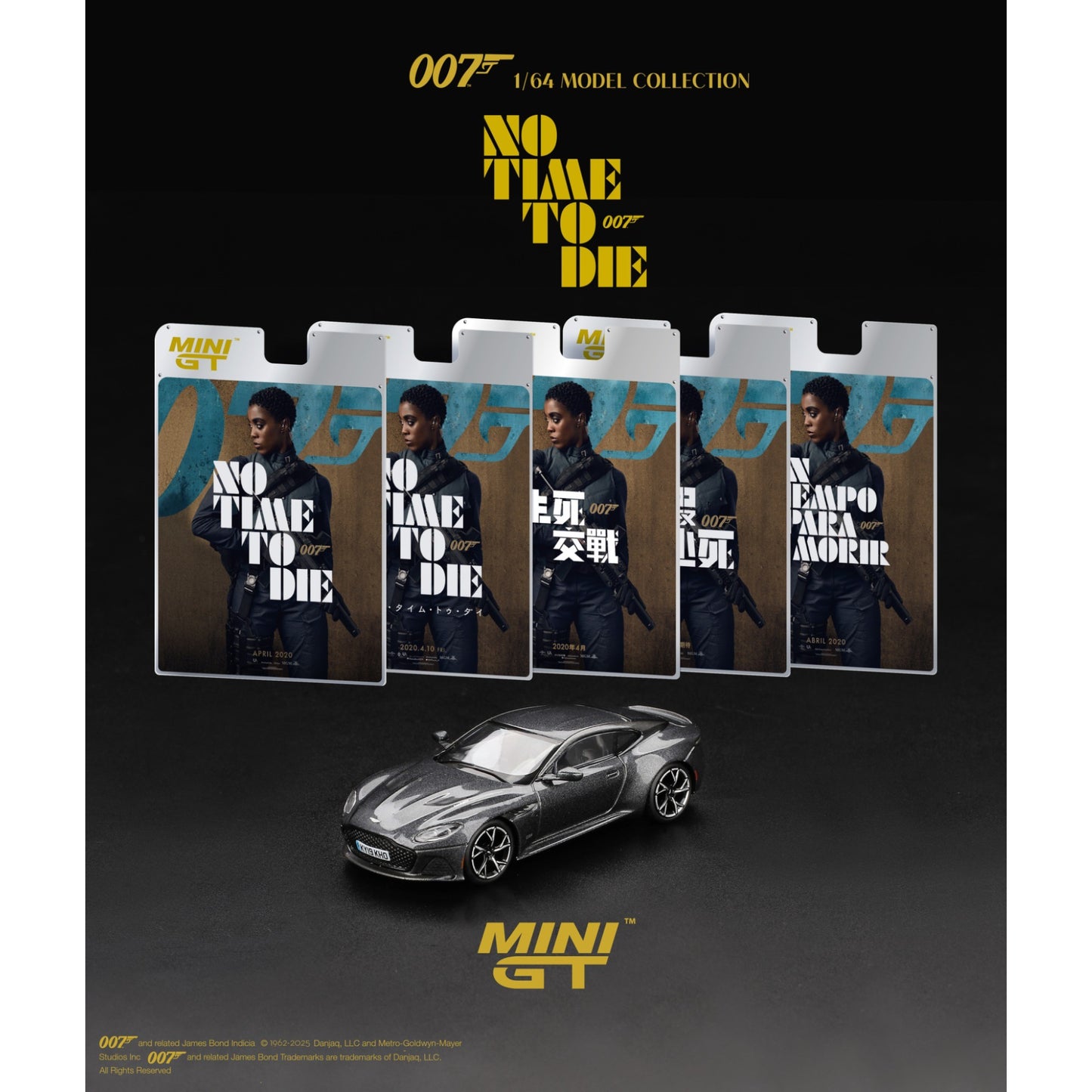 Mini GT - Pre-Order - James Bond - 2021 Aston Martin DBS *No Time To Die* - MGT00904-007E (Kopie)