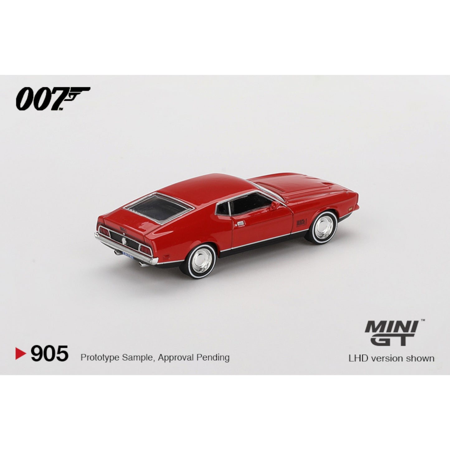 Mini GT - Pre-Order - James Bond - 1971 Ford Mustang Mach 1 *Diamonds Are Forever* - MGT00905-007E
