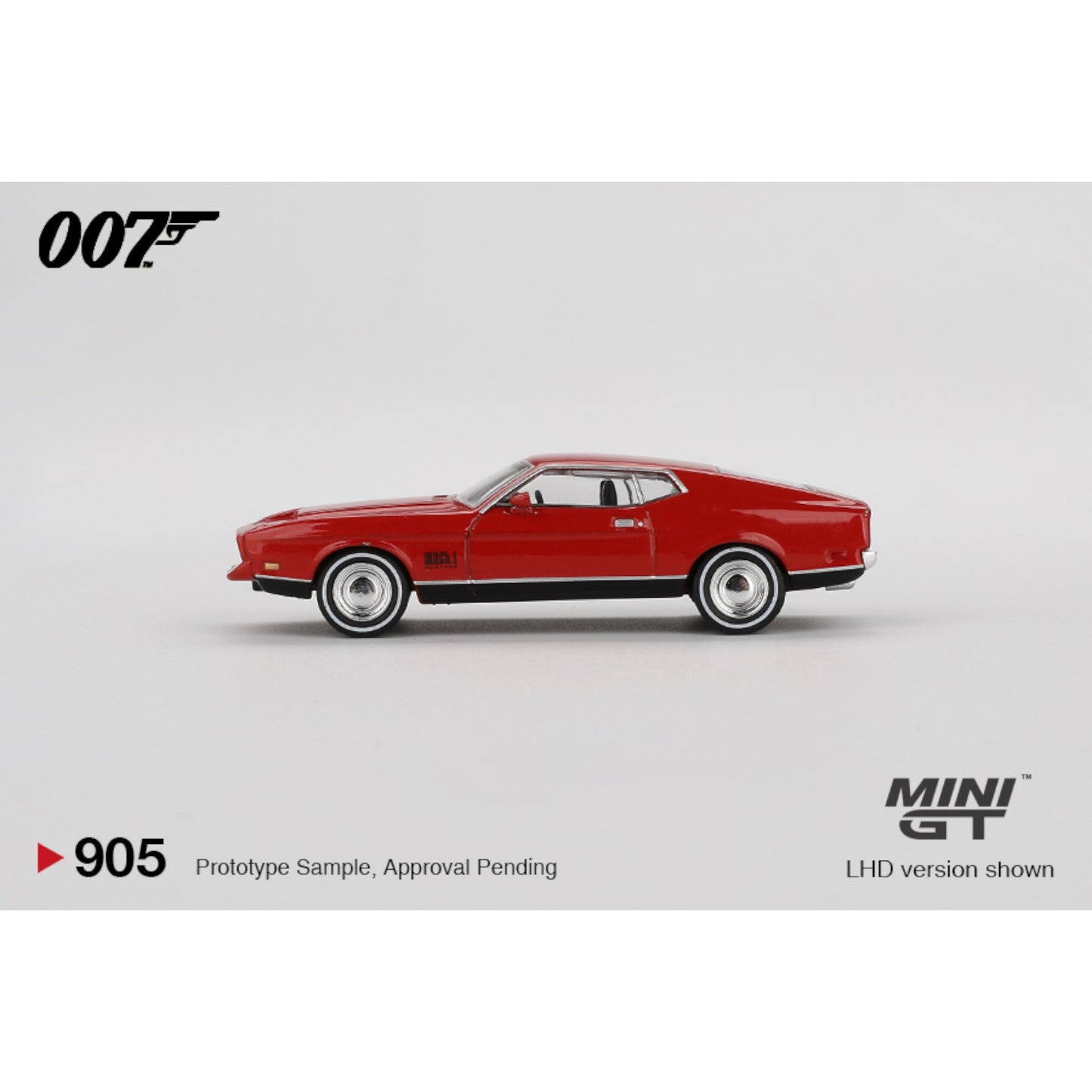 Mini GT - James Bond - 1971 Ford Mustang Mach 1 *Diamonds Are Forever* - MGT00905-007S