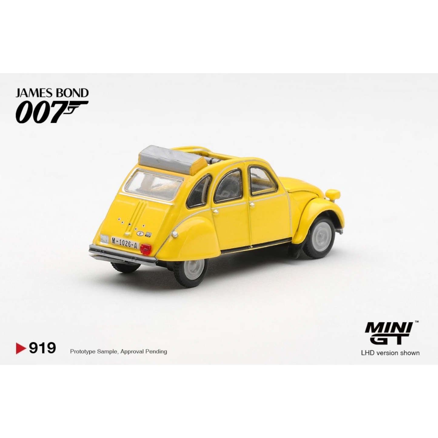 Mini GT - Pre-Order - James Bond - Citroën 2CV “For Your Eyes Only” - MGT00919-007F