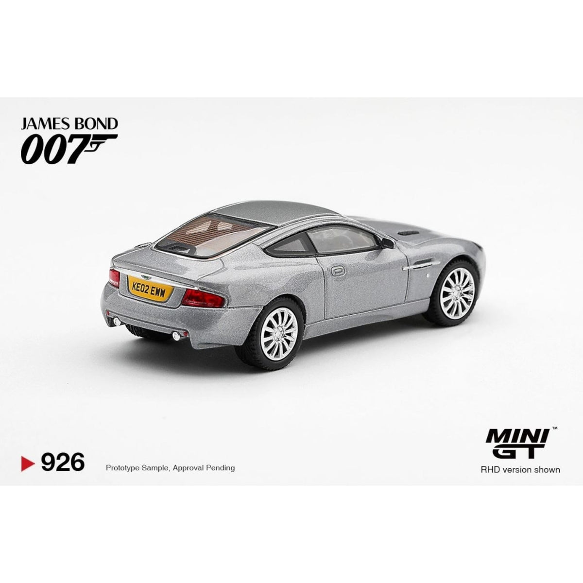 Mini GT - Pre-Order - James Bond - Aston Martin V12 Vanquish "Die Another Day" - MGT00926-007G