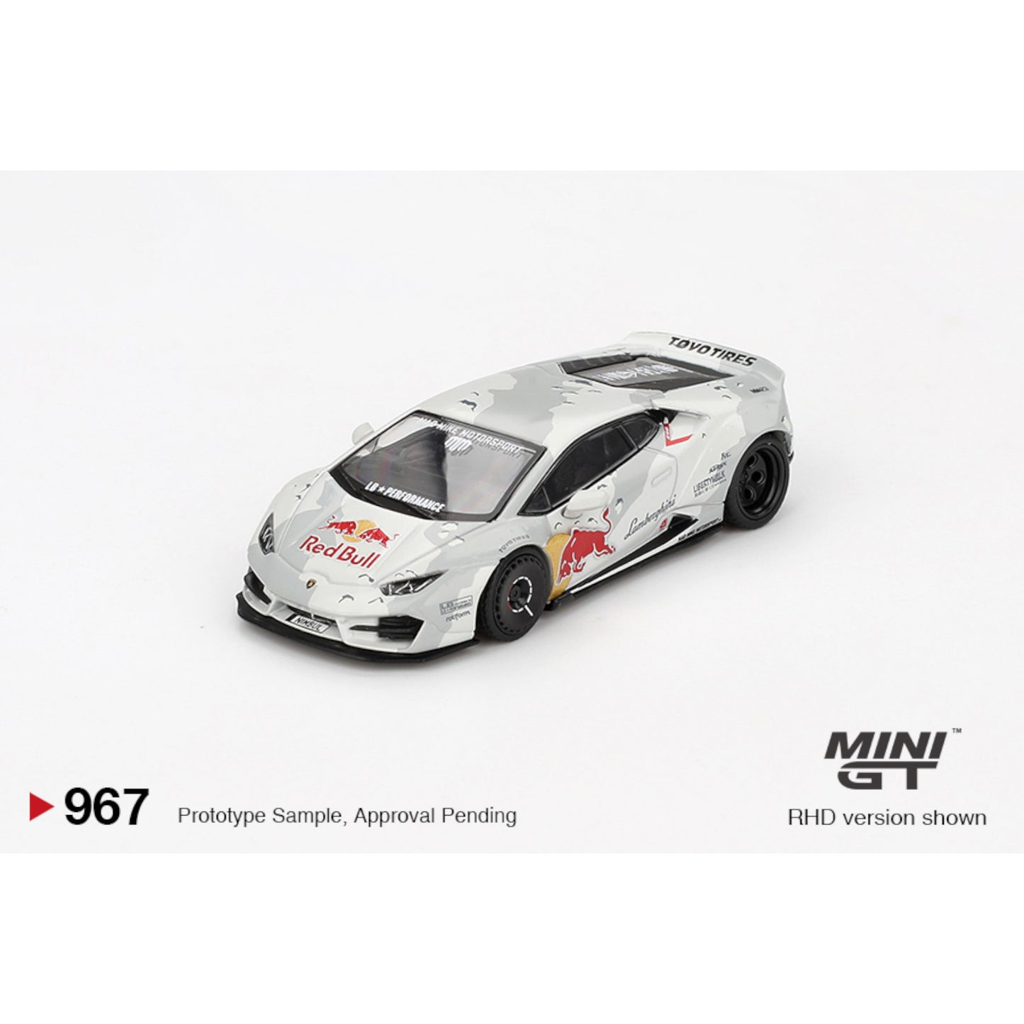 Mini GT - Pre-Order - Lamborghini Huracan LB★WORKS ver. 2 Mad Mike NIMBUL - MGT00967 (RHD)