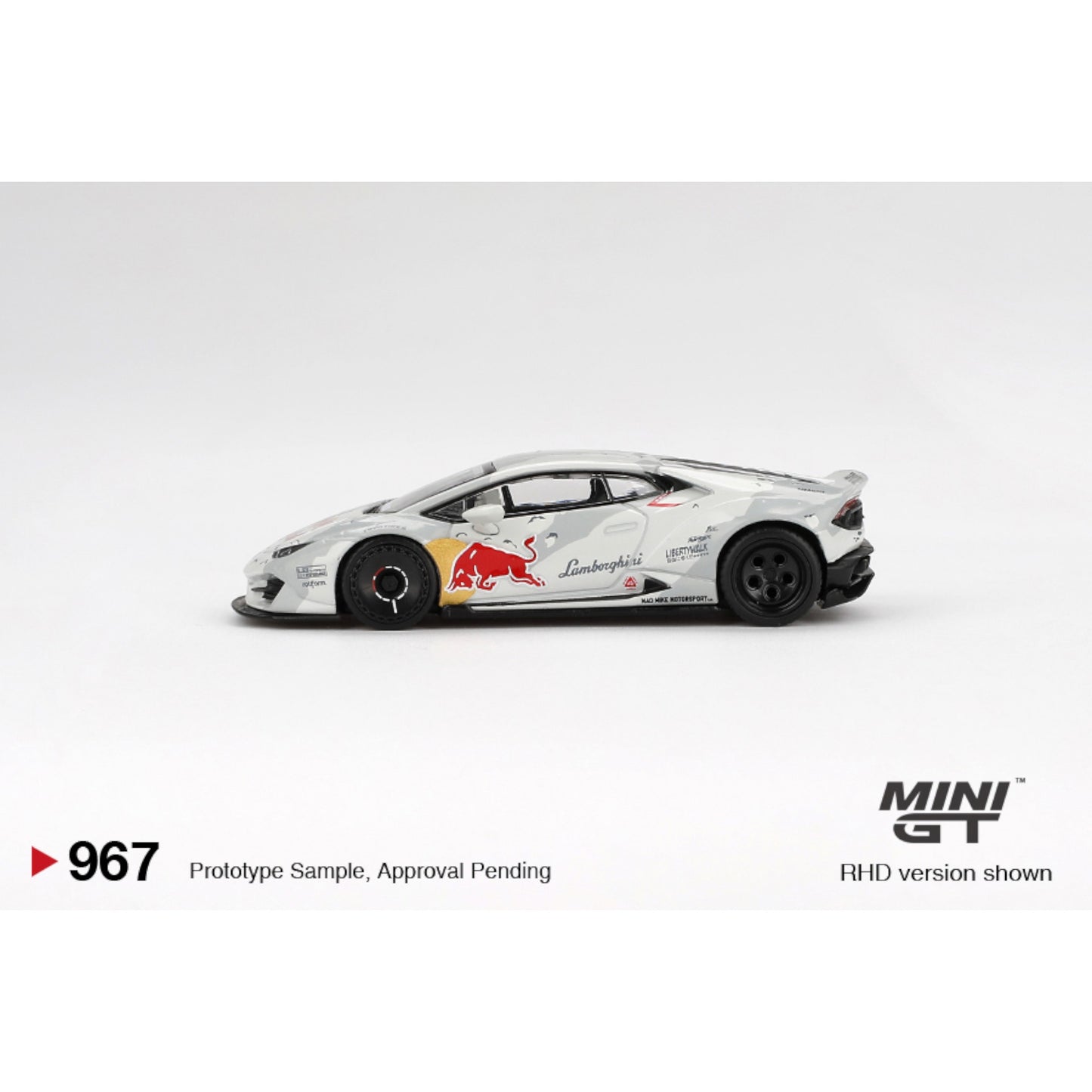 Mini GT - Pre-Order - Lamborghini Huracan LB★WORKS ver. 2 Mad Mike NIMBUL - MGT00967 (RHD)