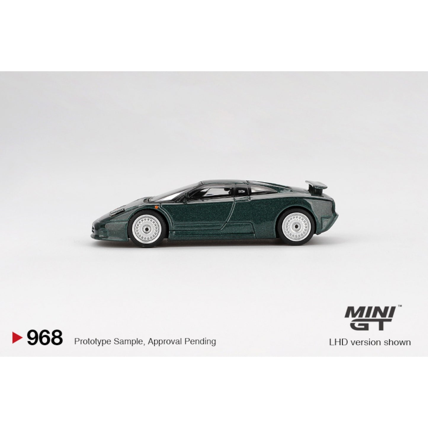 Mini GT - Bugatti EB110 GT Verde Scuro - MGT00968 (LHD)