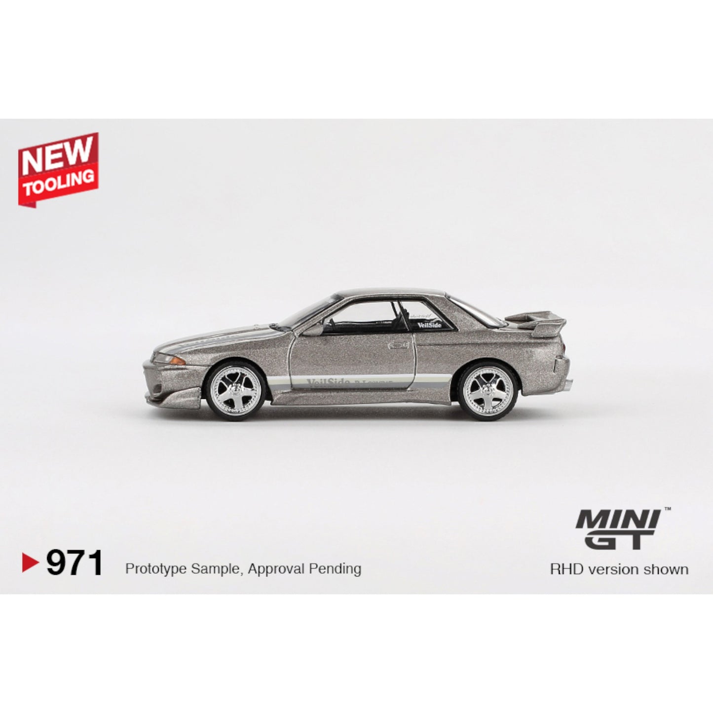 Mini GT - Nissan Skyline GT-R (R32) Veilside Combat C-I Veilside Combat Grey - MGT00971 (RHD)