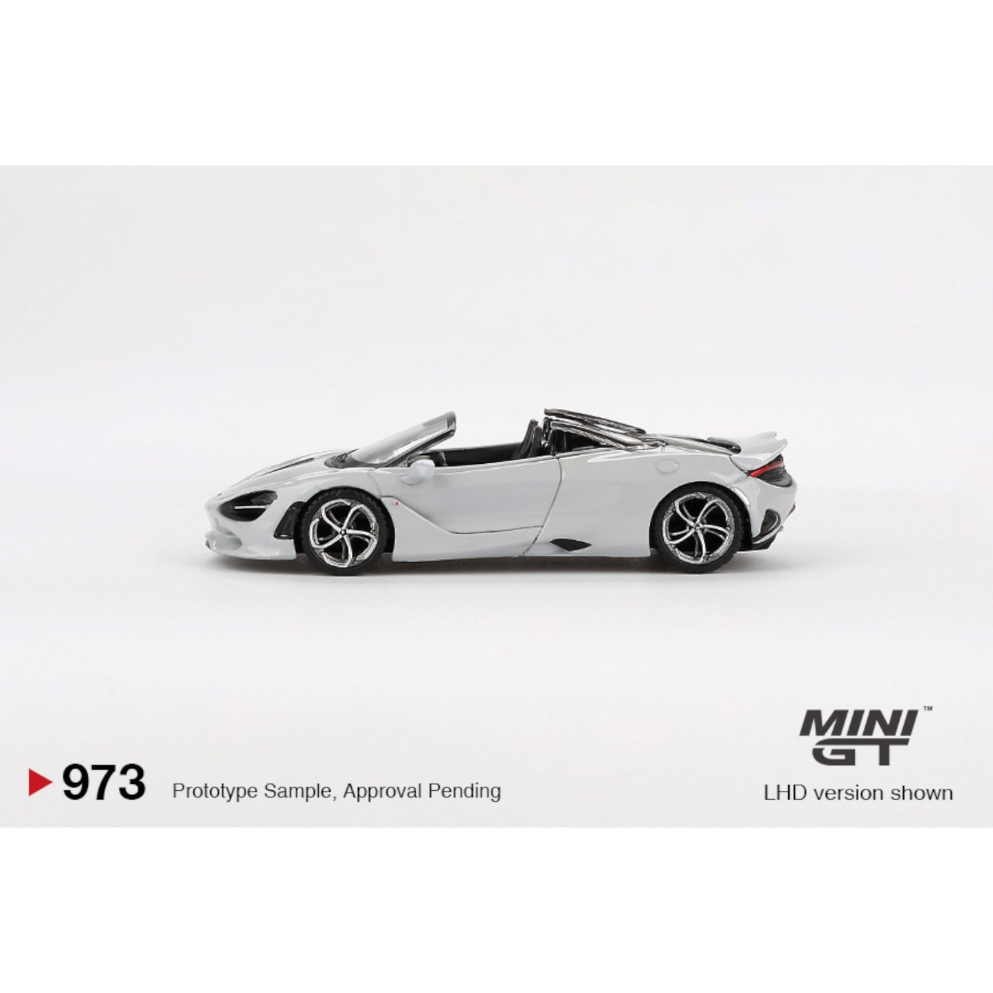 Mini GT - McLaren 750S Spider Cirrus Grey - MGT00973 (LHD)