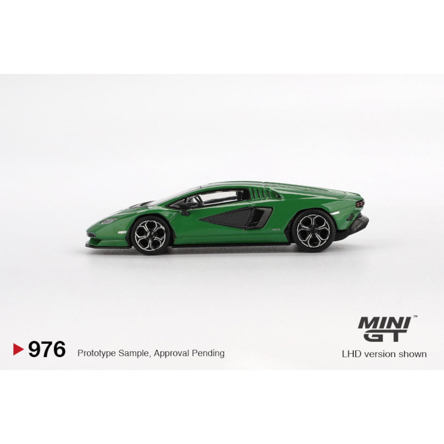Mini GT - Lamborghini Countach LPI 800-4 Verde Medio - MGT00976 (LHD)