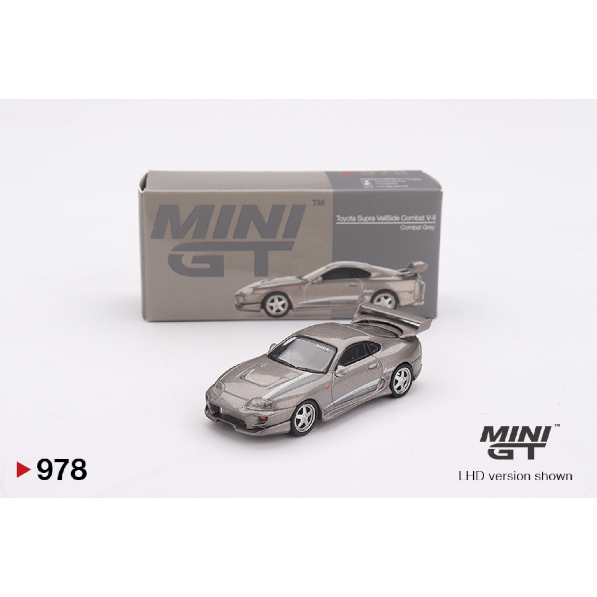 Mini GT - Toyota Supra VeilSide Combat V-II Combat Grey - MGT00978