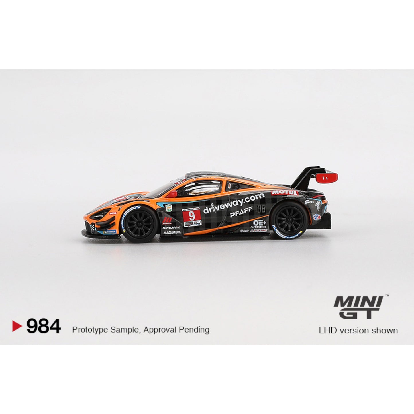 Mini GT - Pre-Order - McLaren 720S GT3 Evo Pfaff Motorsports 2024 IMSA Daytona 24 Hrs - MGT00984 (LHD)