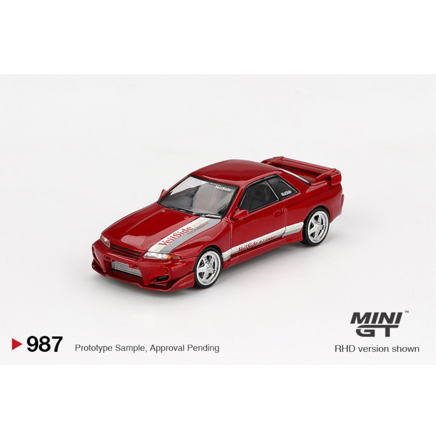 Mini GT - Nissan Skyline GT-R (R32) VeilSide Combat C-I Gem Red - MGT00987 (RHD)